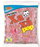 Pirulito Xaxá Pop Yogurt Mastigável 14x50u